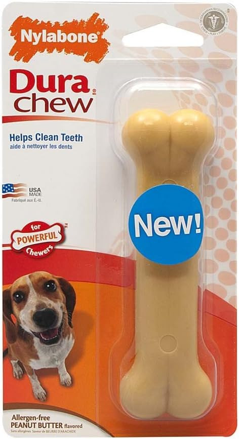 Nylabone Power Chew Dog Bones for Aggressive Chewers Tough Chew Toys for Dogs | Amazon (US)