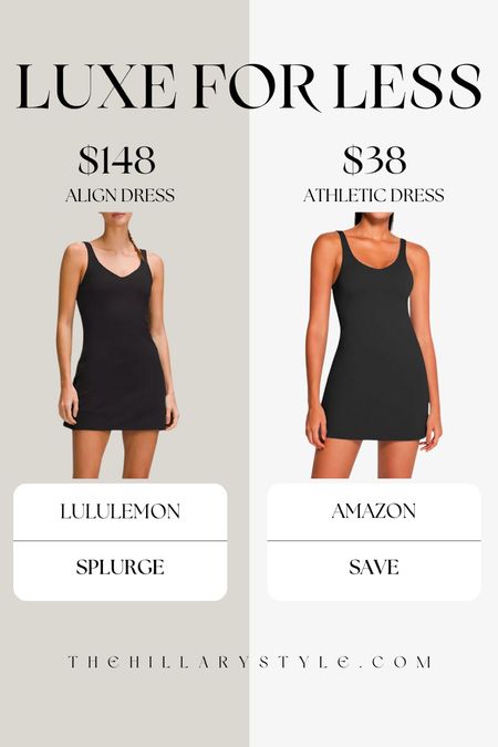 Luxe for Less: Althleisure Dress
Lululemon vs Amazon Athletic Dress.
Tennis dress, athleisure dress, athletic dress, spring outfit, spring athletic wear, spring dress, workout outfit, pickleball outfit, travel outfit.

#LTKfitness #LTKstyletip #LTKfindsunder50