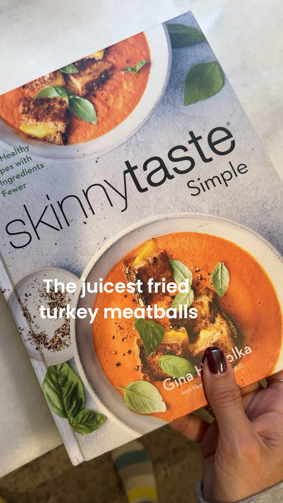 These are the juicest fried turkey meatballs, the best recipe from Skinnytaste Simple Cookbook!

#LTKmomlife #LTKfoodie #LTKHome