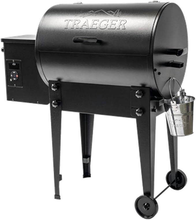 Traeger Grills Tailgater 20 Portable Wood Pellet Grill and Smoker, Black | Amazon (US)