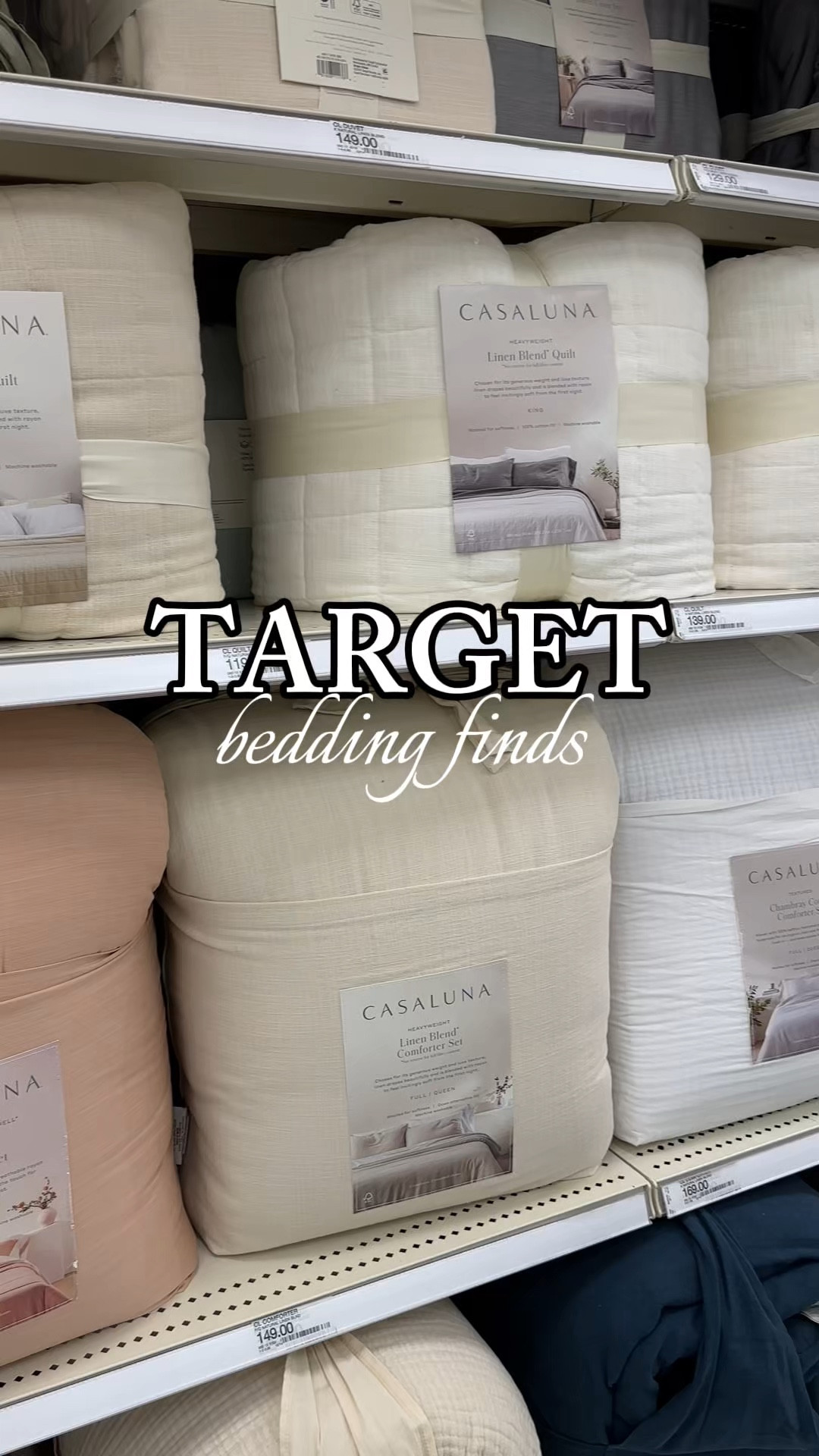 If you’re looking for new bedding…. run to Target @Target 



Target finds, target bedding, home decor, home finds 

#LTKSpringSale #LTKSeasonal #LTKHome