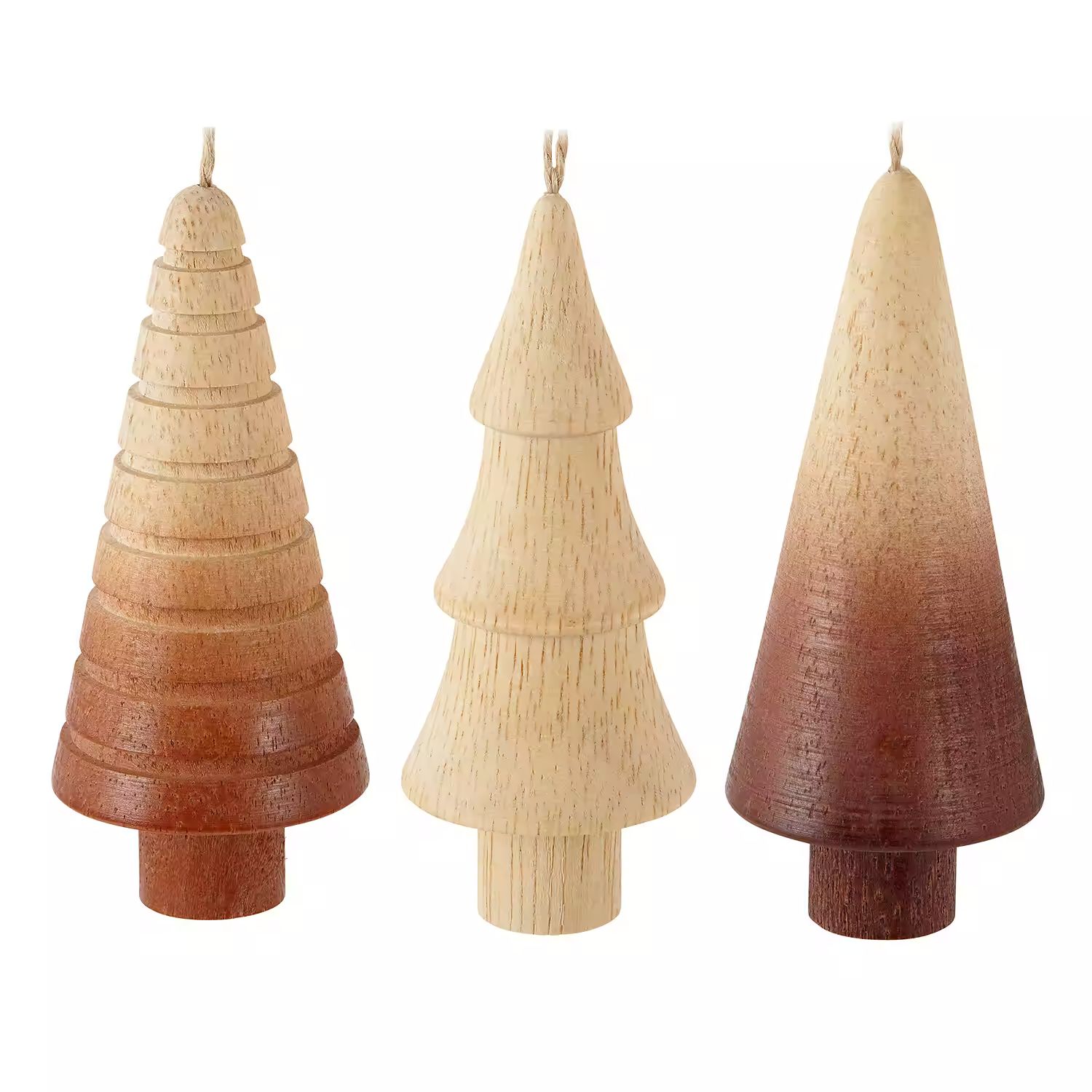 North Pole Trading Co. Wood Tree 3-pc. Christmas Ornament | JCPenney