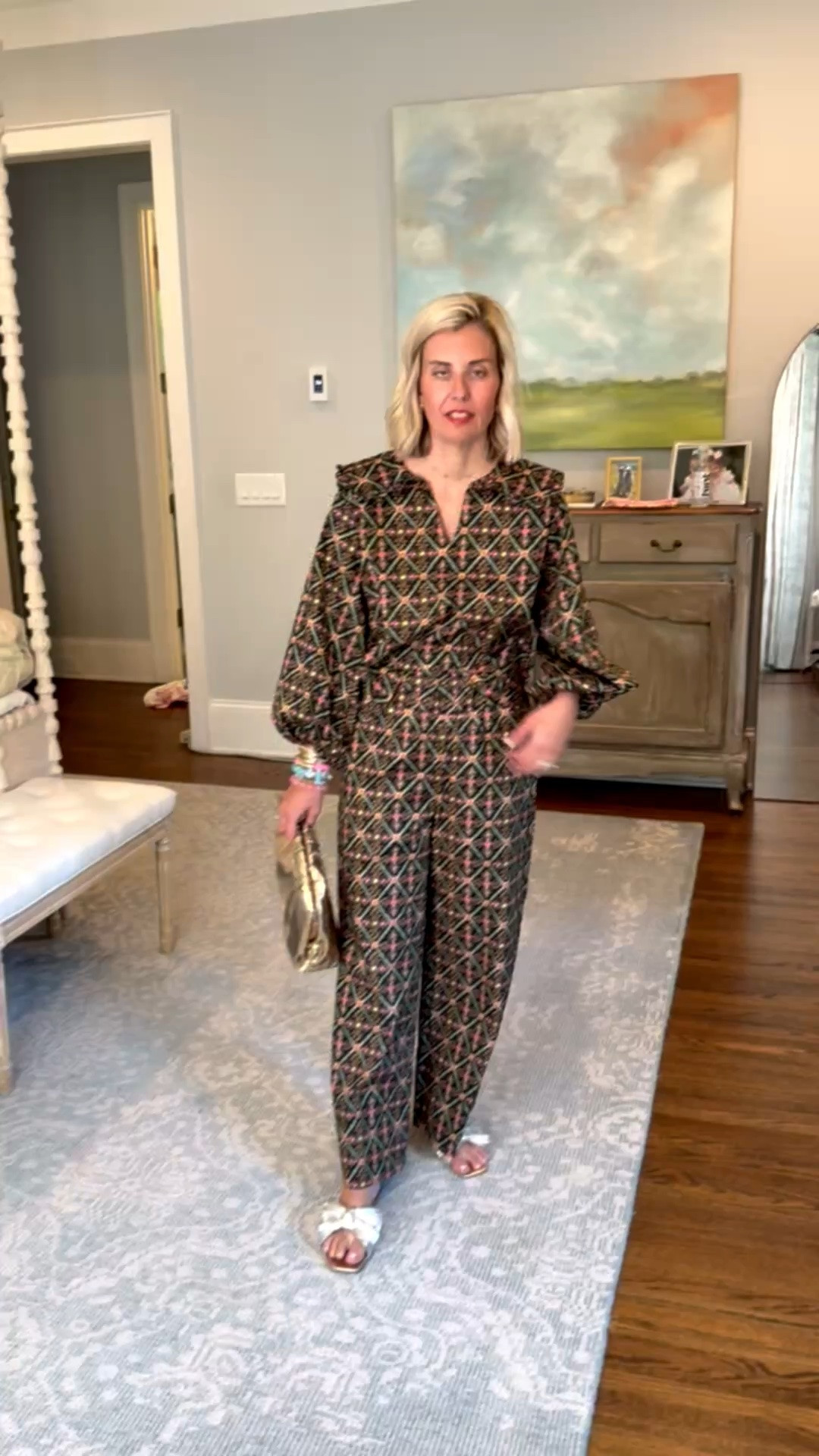 Quiet Culture sets are so good! This is on major sale!! They are party approved, travel approved & mix and match with tons of pieces in your closet. I’m wearing xs on set & 8 sandal. 
*Use code mixmatch for 15% off at Quiet Culture

#LTKmomlife #LTKootd #LTKOver40