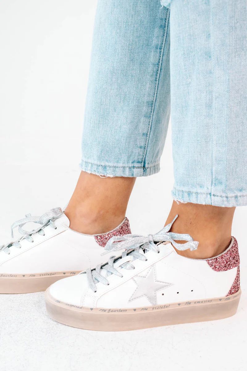 Reba Sneakers - Pink | The Impeccable Pig