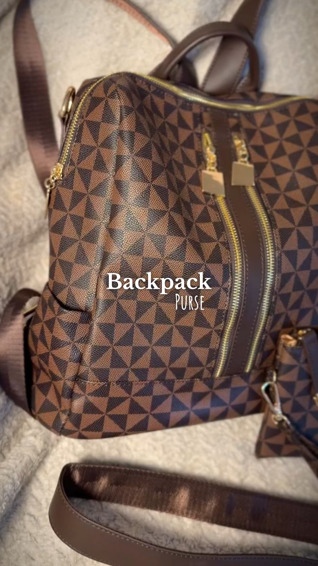 Cute AND functional, the best of both worlds! Not only is this backpack purse high quality, there are enough pockets to store everything a busy mama on the go needs, and more! #backpackpurse #minibackpack #purse #handbag 

#LTKItBag #LTKGiftGuide