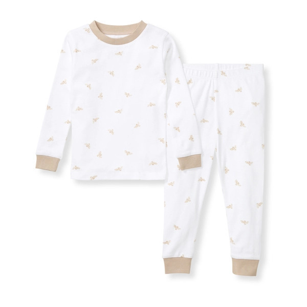 Golden Bee Organic Cotton Pajamas - Hummus | Burts Bees Baby