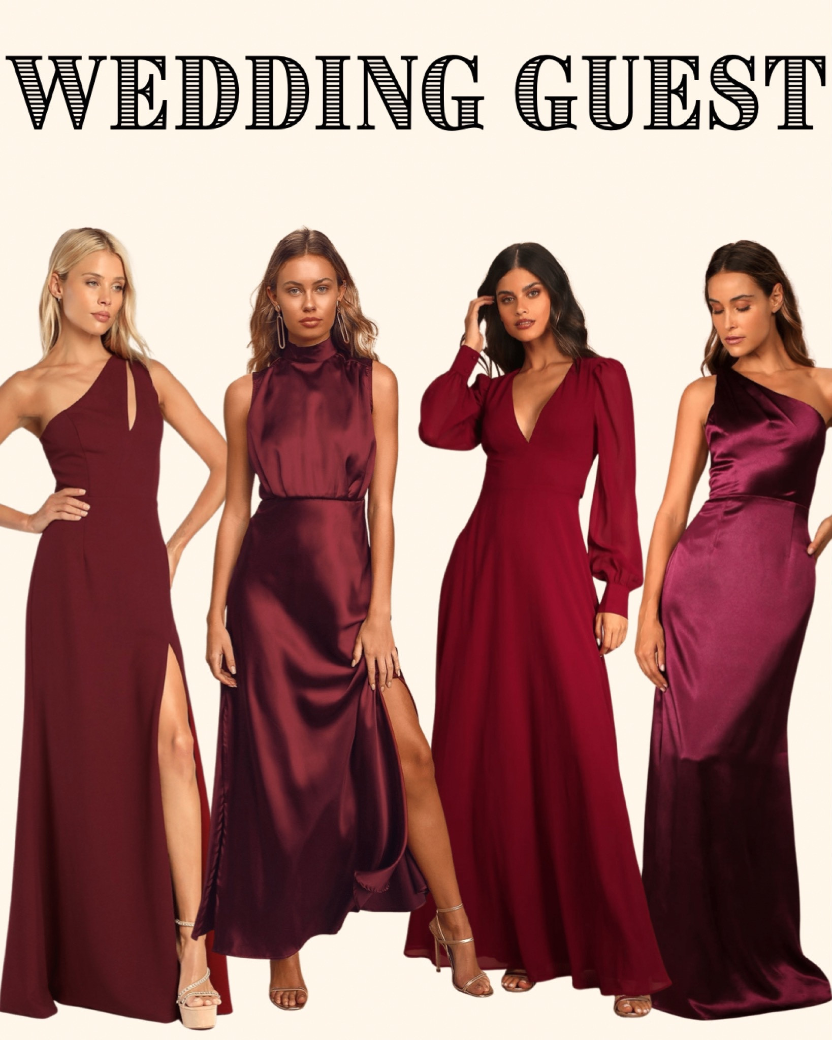 Wedding guest dresses from Lulus

Fall. Fall fashion. Fall style. Fall outfits. Petal and pup. Fall wedding. Fall wedding guest. Fall wedding guest dress. Wedding guest dresses. Fall wedding guest dresses. Wedding guest dress. Jumpsuit. Fall jumpsuit. Fall pantsuit. Fall workwear. Dresses. Dress. Petal and Pup dress. Pet and and Pup dresses. Navy dress. Mother of the bride dress. Mother of the groom dress. Satin dress. Formal dress. Event wear. Event dress. Event fashion. Formal dresses. Formal event. Maxi dress. Midi dress. Long sleeve dress. Ruffle dress. Navy dress. Navy dresses. Fall wedding. Fall  Sweetheart neckline. Long sleeve. Fall travel. Fall vacation. Fall date night. Rust. Fall family photos. Family photo outfits. Fall family photo dress. Plaid. Long dresses. Long dress. Black. Fall dress. Fall dresses. Little black dress. Black dress. Black dresses. Sweater dress. Green dress. Emerald dress. Open back. Cowl neck dress. Slit dress. Velvet. Seasonal dresses. Seasonal dress, Christmas. 
#wedding #dress #fall #falldresses #falldress #weddingguest #LTKHoliday

#LTKunder100 #LTKSeasonal #LTKwedding