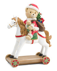 Teddy Bear Riding A Rocking Horse Decor | Pillows & Decor | Marshalls | Marshalls