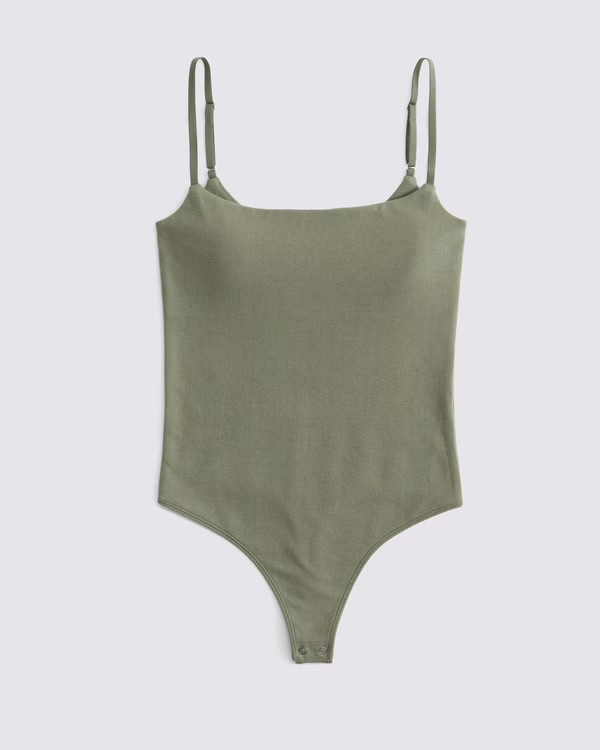 Women's Bra-Free 90s Cami Bodysuit | Women's Tops | Abercrombie.com | Abercrombie & Fitch (US)
