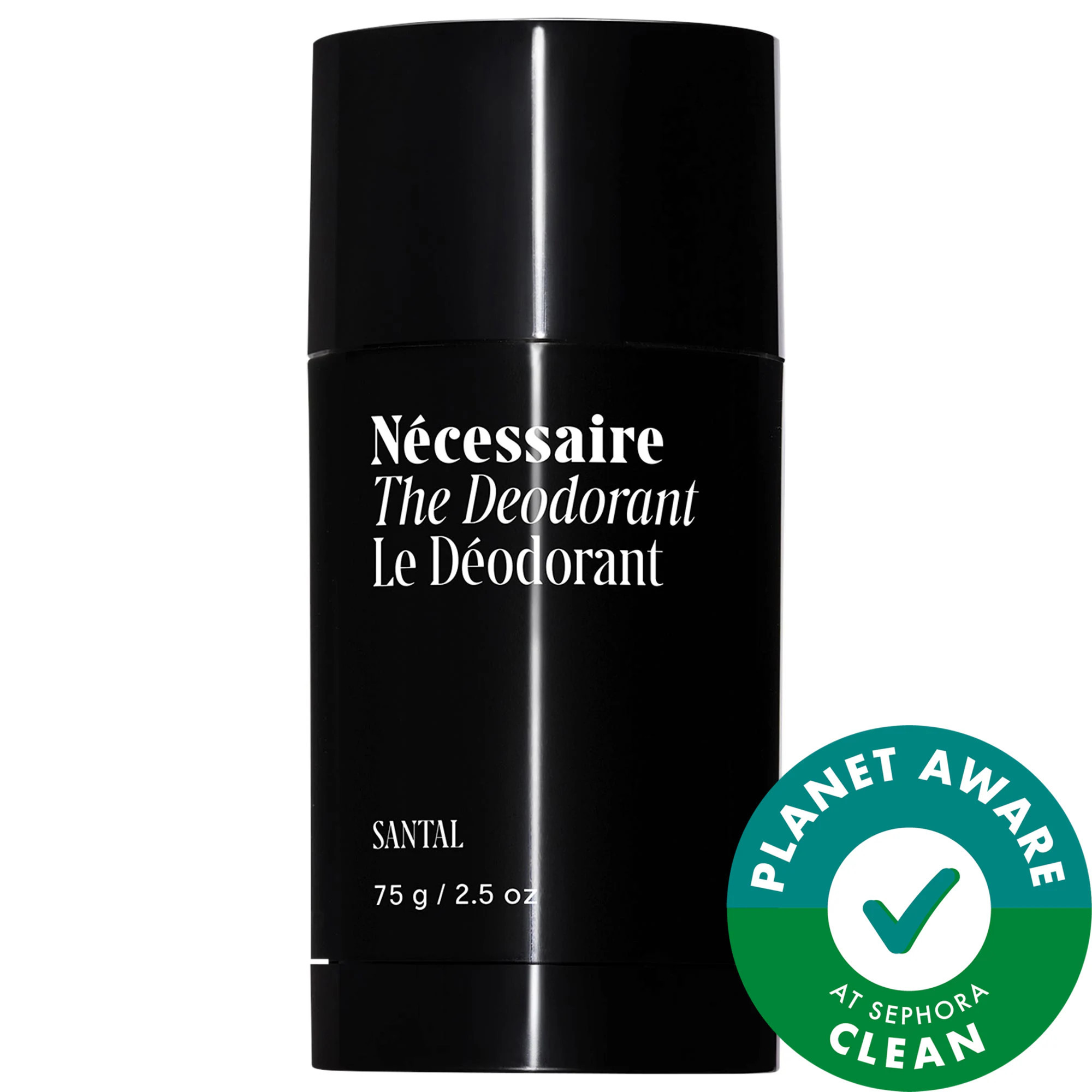 Nécessaire Santal Deodorant - Aluminum-Free Extra-Strength Mandelic Acid Deodorant 2.5 oz / 73.9 mL | Sephora (US)