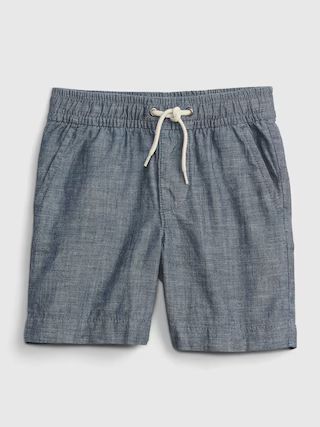 Toddler Chambray Pull-On Shorts | Gap (US)