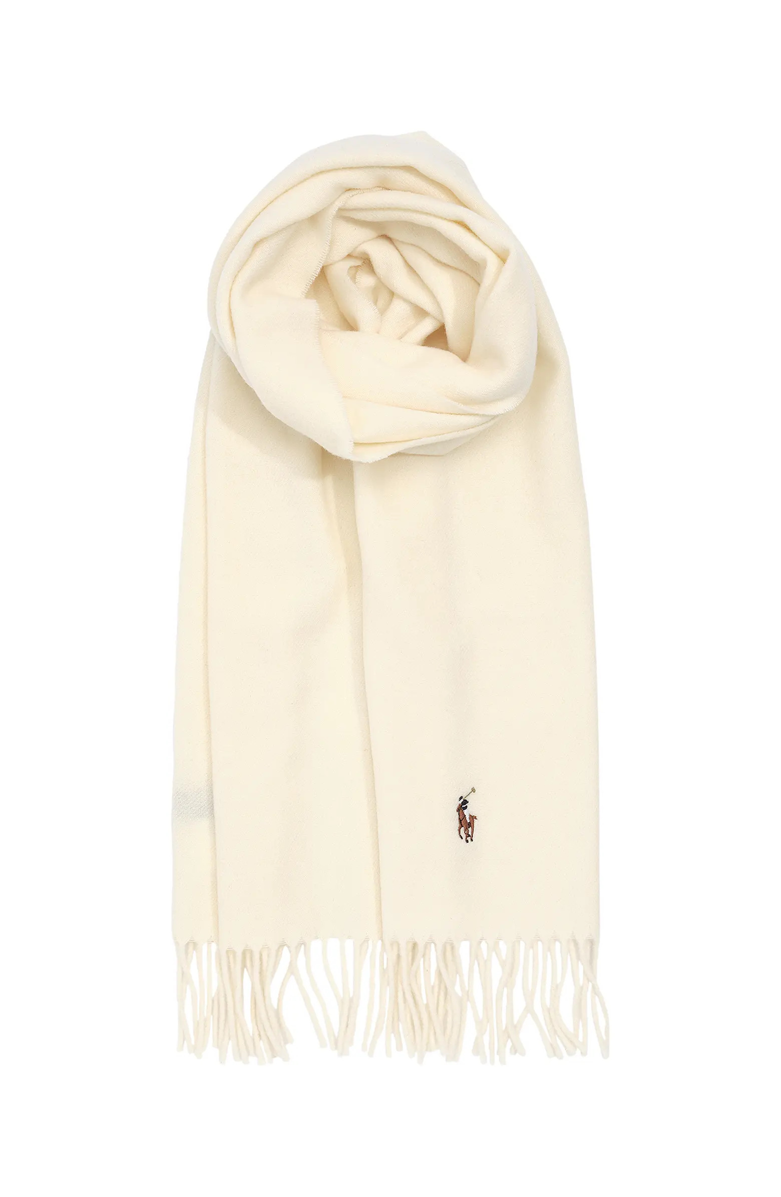 Polo Ralph Lauren Signature Italian Virgin Wool Scarf | Nordstrom | Nordstrom