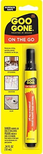 Goo Gone on the Go Pen - Adhesive Remover - Quickly Removing Stubborn Stickers Crayon Tape and Mo... | Amazon (US)