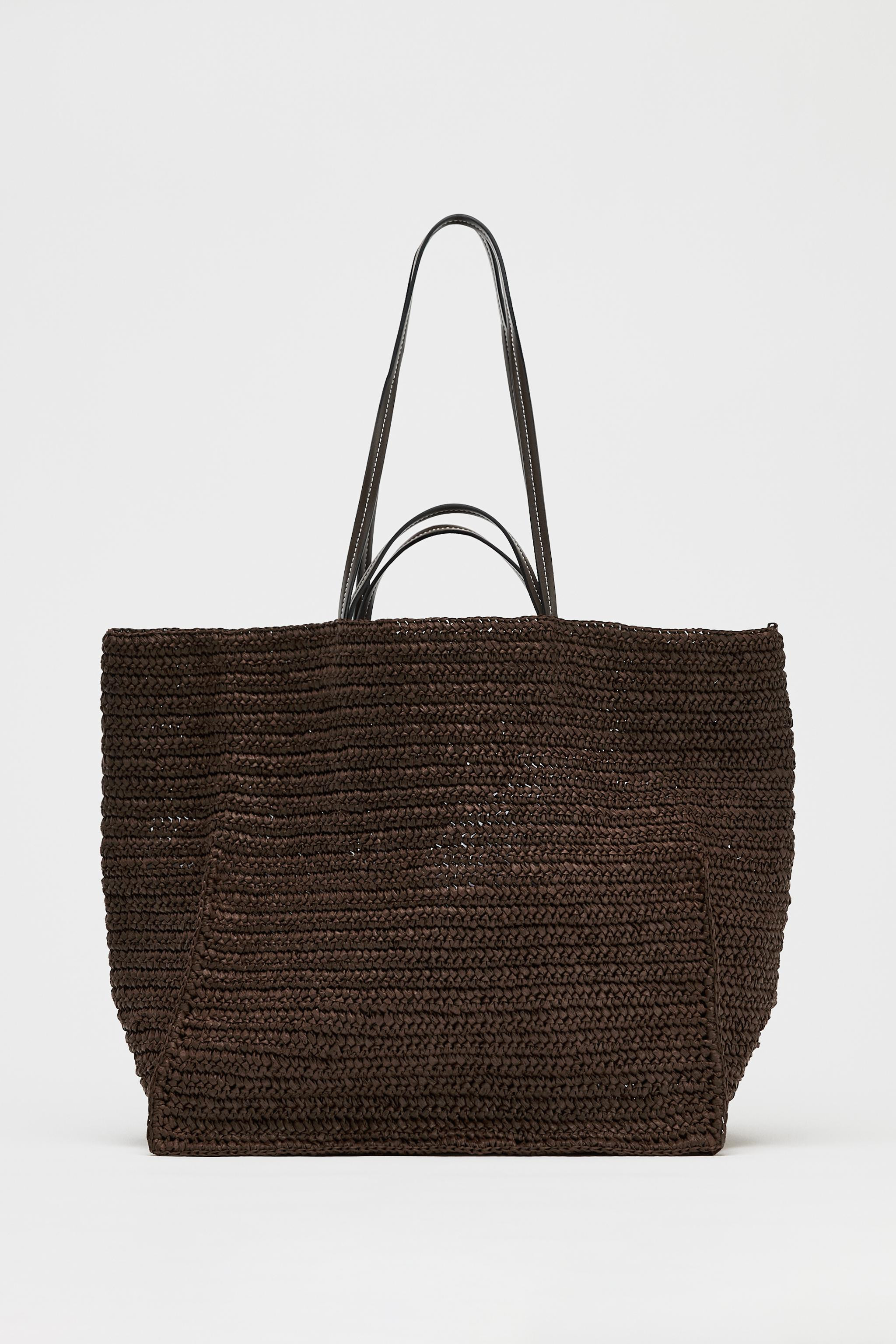 WOVEN TOTE BAG | Zara UK