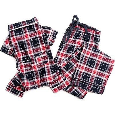 Fabdog Plaid Flannel Matching PJ Blue Plaid - 22" | Target