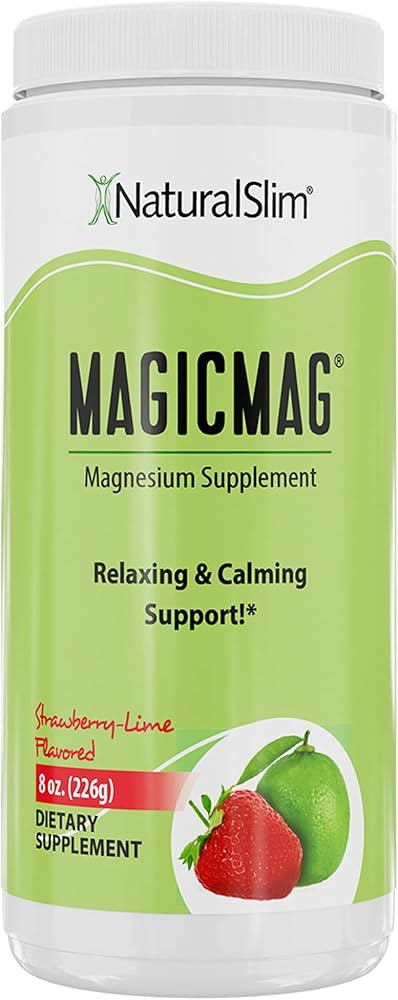 NaturalSlim Magicmag Pure Magnesium Citrate Powder – Stress, Constipation, Muscle, Heart Health... | Amazon (US)