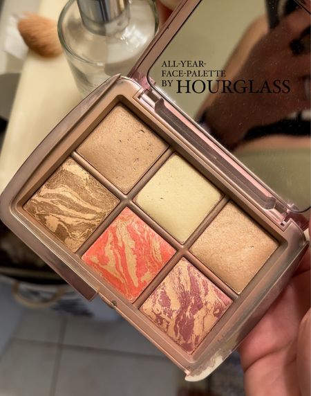 BY FAR EVERY YEAR hourglass beauty does not disappoints with their face palette. The colors are incredible and the palette brings great skin light. I love mixing all shades and applying all over my shaping areas. Imaginary “E” application with an angled brush - linked everything 

#LTKMostLoved #LTKSeasonal #LTKbeauty