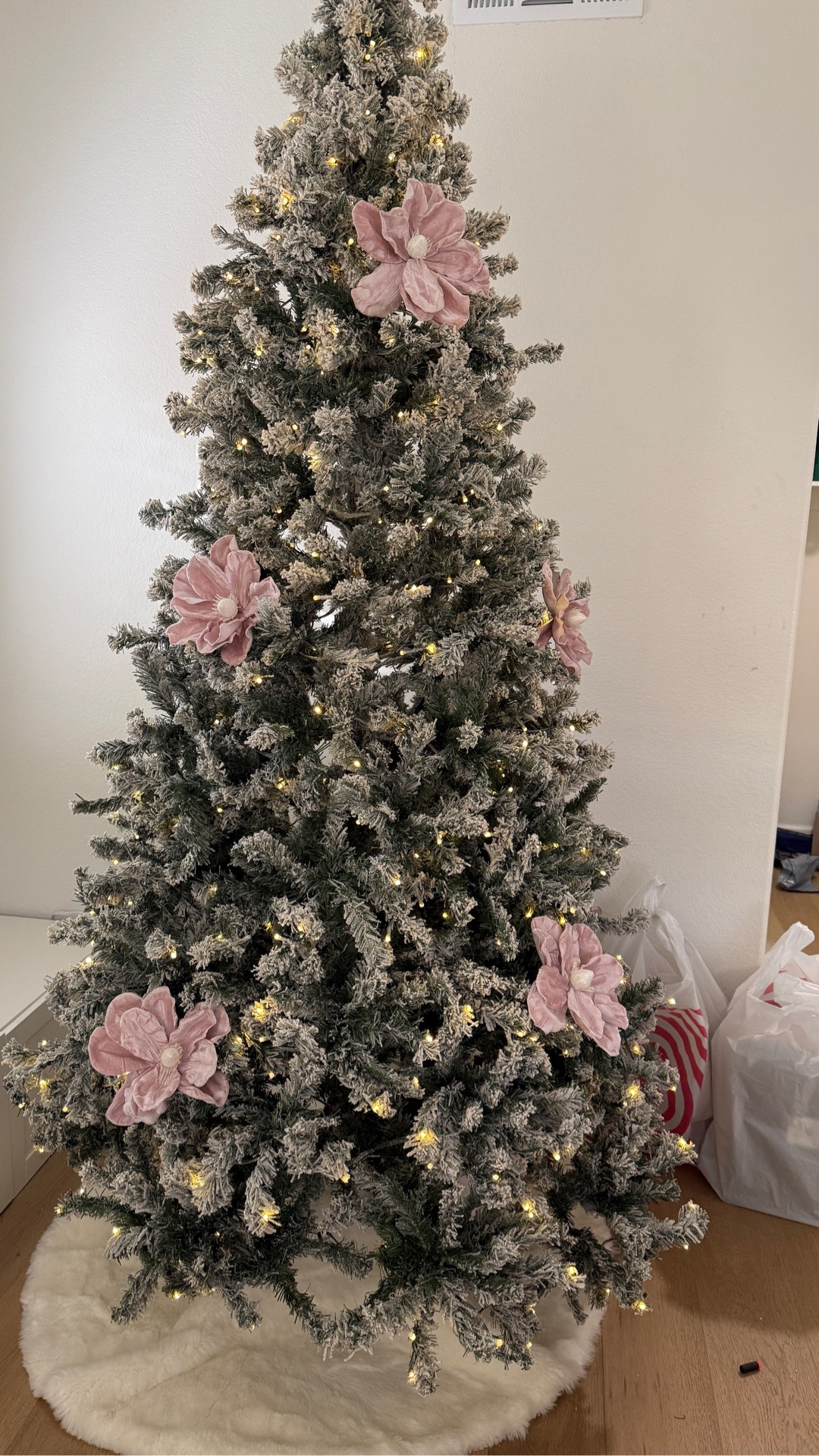 The prettiest Christmas tree flower ornament on Amazon! They come in several colors and really elevate your Christmas decor. Christmas decorations, pink Christmas, Christmas tree, Christmas decor, Amazon finds 

#LTKHome #LTKHoliday #LTKSeasonal