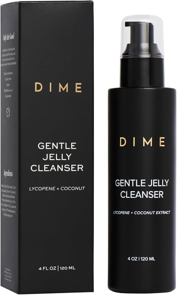 DIME Beauty Gentle Jelly Cleanser, Hydrating Facial Cleanser and Makeup Remover with Vitamin E, S... | Amazon (US)