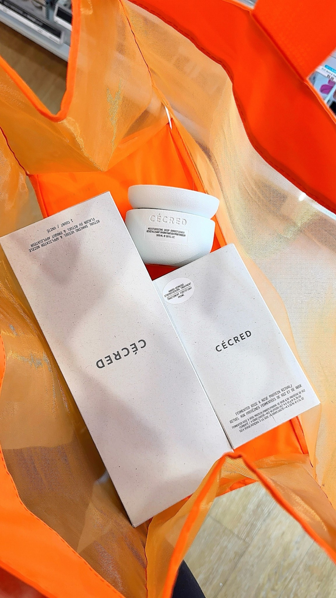 My hair is due for a protein treatment, so I got the fermented rice & rose protein ritual treatment by Cécred at Ulta 🧡✨. 

It comes with enough for 4 applications, and this is the only product by Cécred I haven’t tried yet. I also got the ritual shaking vessel to apply it, and a full size of the moisturizing deep conditioner (which I love).

#LTKBeauty #LTKFindsUnder50