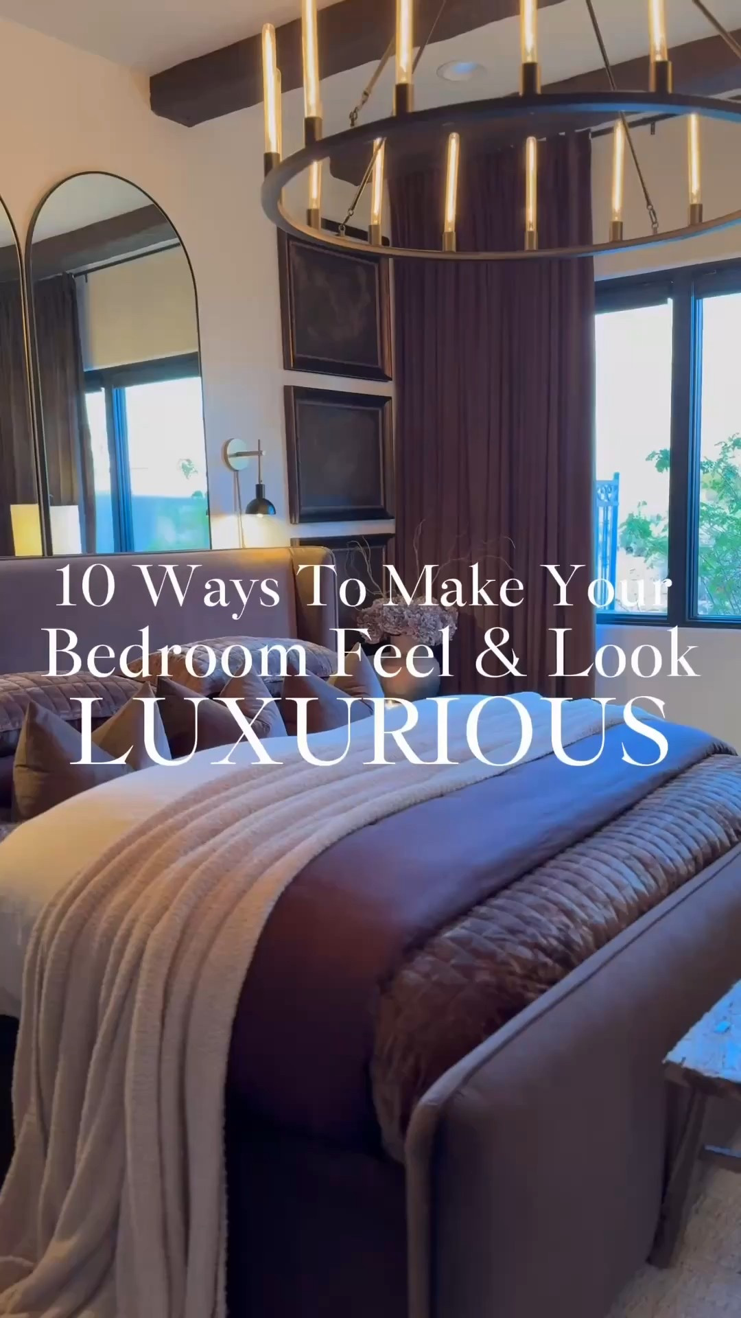Here are a few ways to make your Bedroom feel and look more luxurious: 🫶🥰

1. Add soft & lush Bedding layers (duvet, 2 feather inserts in the duvet, a velvet quilt, soft sheets, a buttery soft throw) Using soft fluffy pillows makes a world of difference as well. 
2. Use lamps and wall sconces with warm lighting instead of a single overhead light for a cozier, more luxurious feel.
3. A beautiful bed frame will make a stunning focal point. 
4. Mirrors will make your space feel larger and more luxurious. 
5. Oversized Chandeliers are gorgeous and capture the eye making the room feel and look larger. 
6. Use fluffy feather inserts for your decorative pillows. This will give you that hotel vibe. 
7. Keep things simple and symmetrical. It gives you a clean, crisp put together look. 
8. Add a beautiful rug. 
9. Oversized art will make the space look and feel more luxurious. 
10. Floor to ceiling curtains. This will give you that WOW factor. 
11. A statement candle for elegance. 
12. Add a gorgeous fluffy rug. 

#bedroomdecorideas #luxuriousbedroom #moodybedroom #bedroominsp #bedroomluxury #luxuriousbedroom #bougieonabudget #bougiefinds #onabudget #luxforless #moodymodern #moodydecor 


#LTKFindsUnder100 #LTKStyleTip #LTKHome