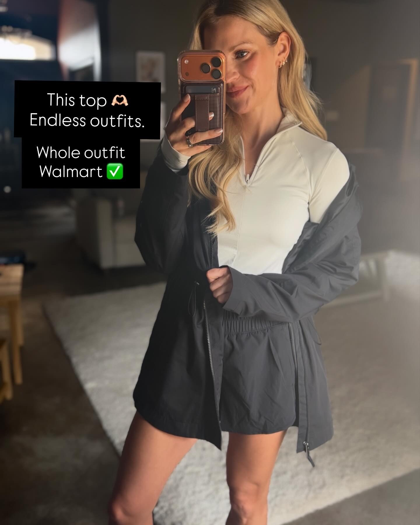 Rain jacket ✅
Top that goes with everything ✅
Walmart ✅

Size Small 



#LTKmomlife #LTKootd #LTKActive