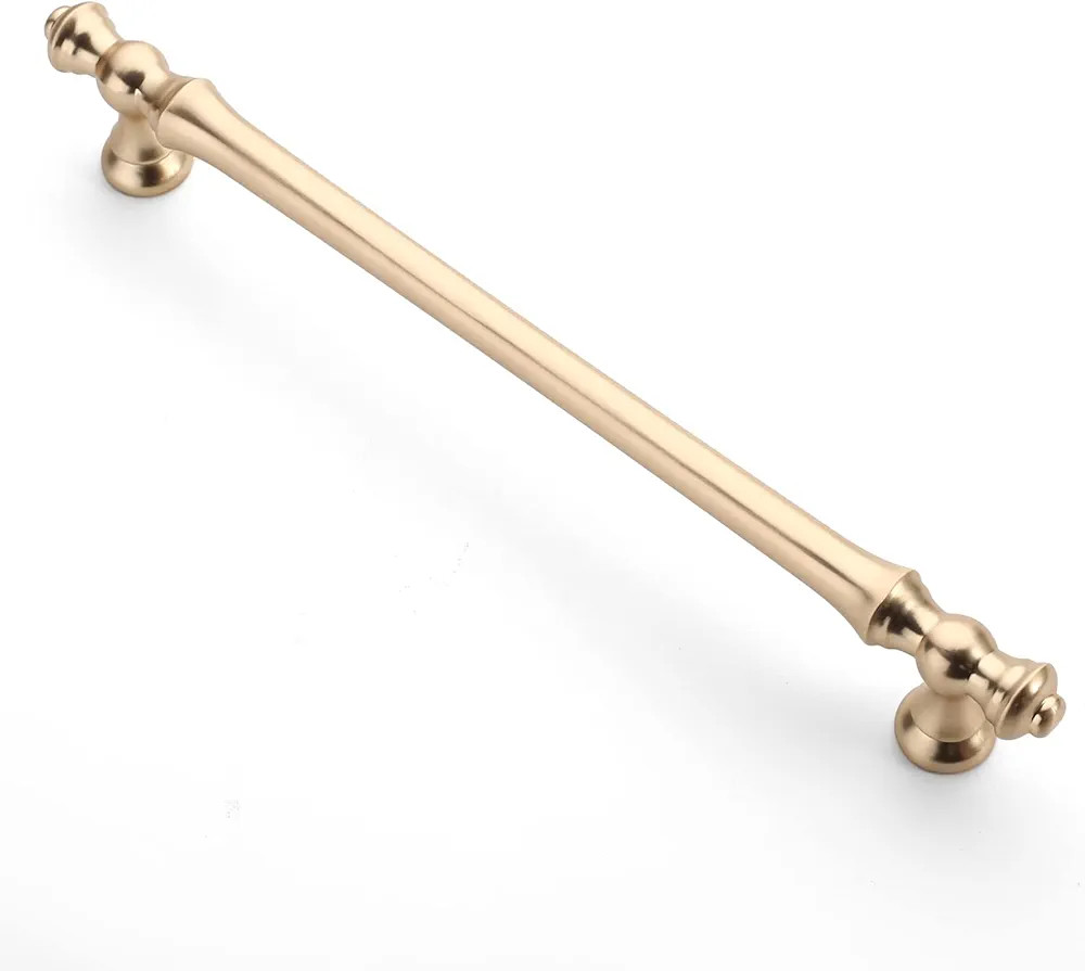 Asidrama 6 Pack 12.6 Inch(320mm) Brushed Brass Kitchen Cabinet Handles, Cabinet Pulls Kitchen Cab... | Amazon (US)