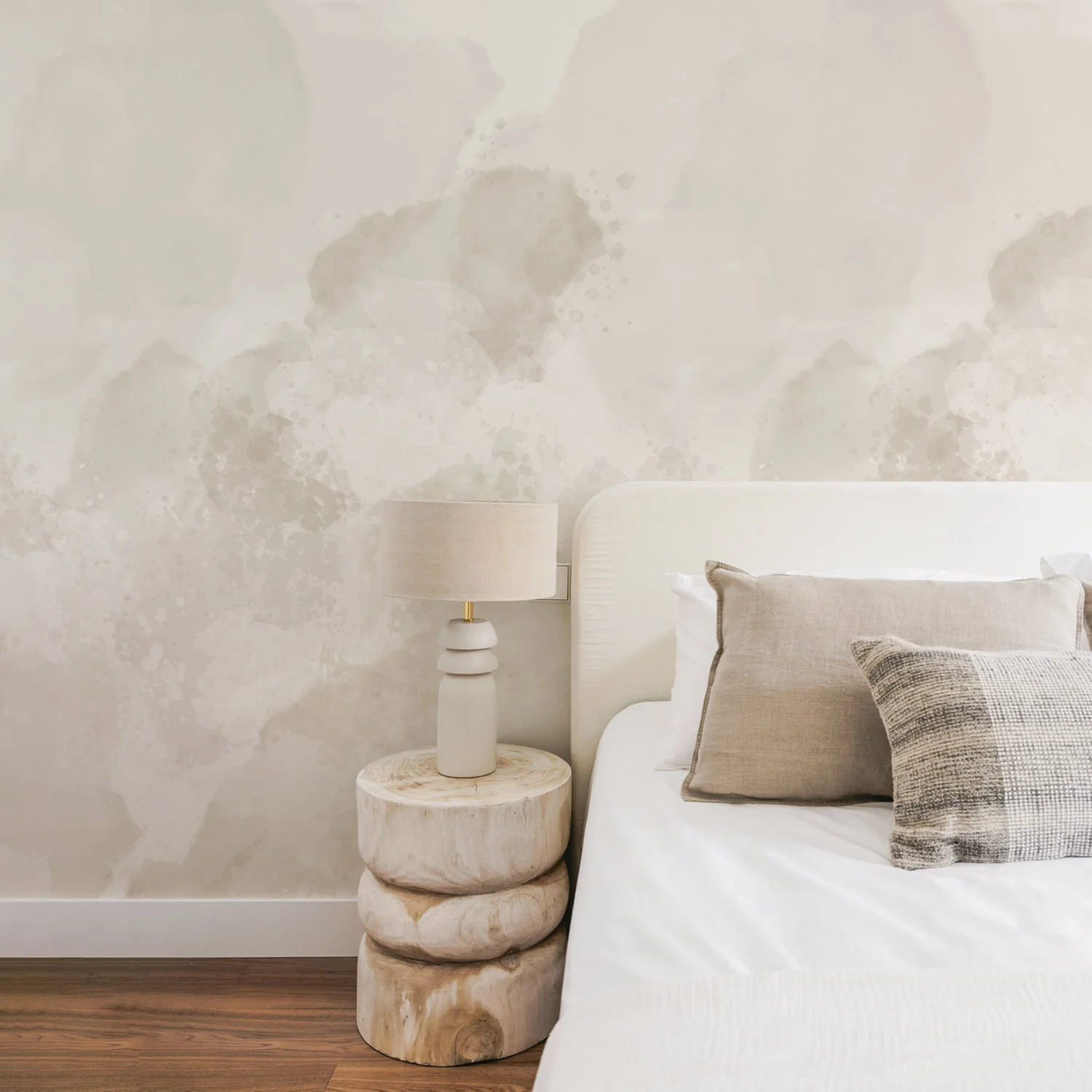 Limewash Paint Texture Wall Mural | Livettes Wallpaper