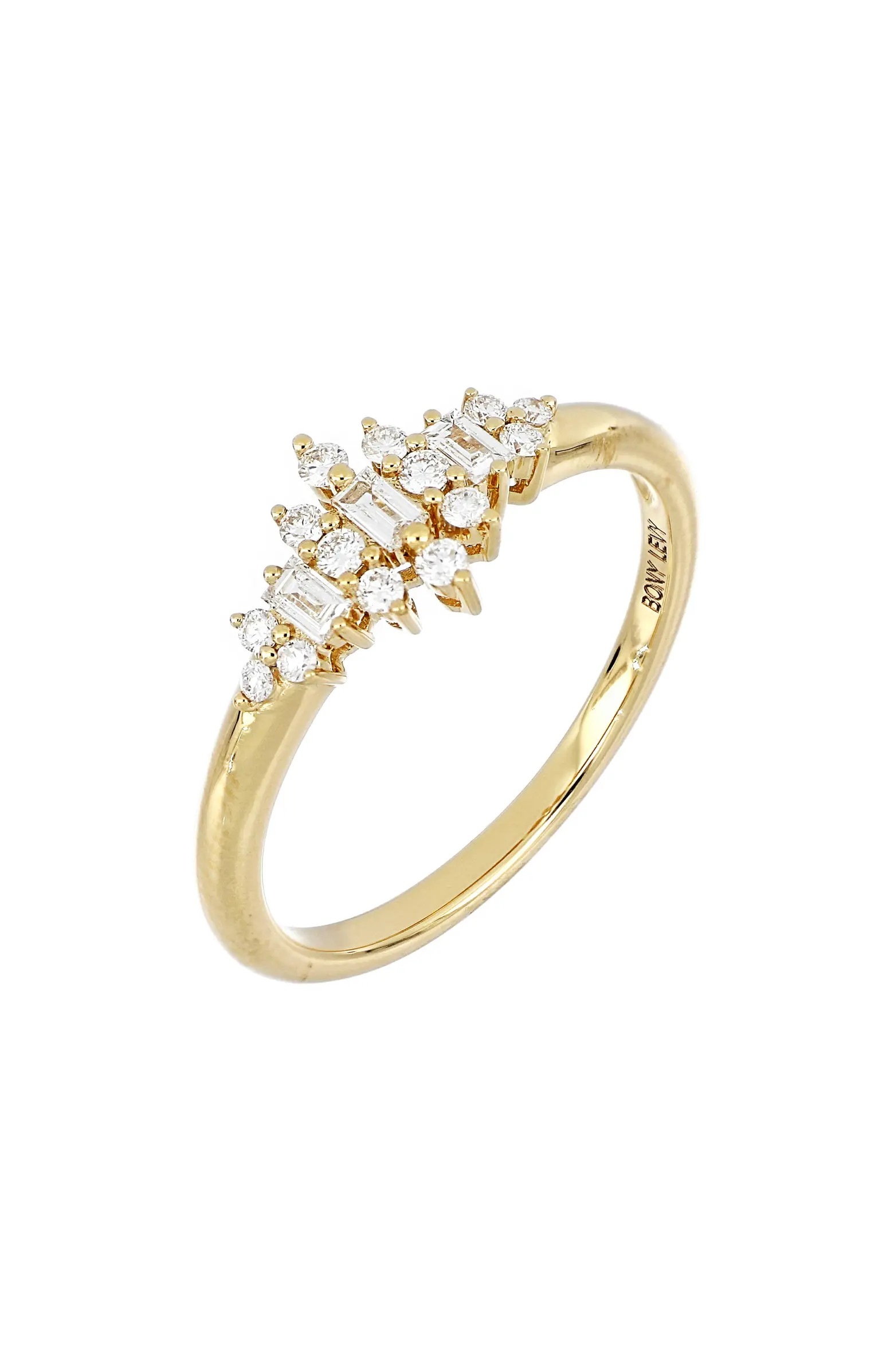 Getty Baguette Crown Ring | Nordstrom