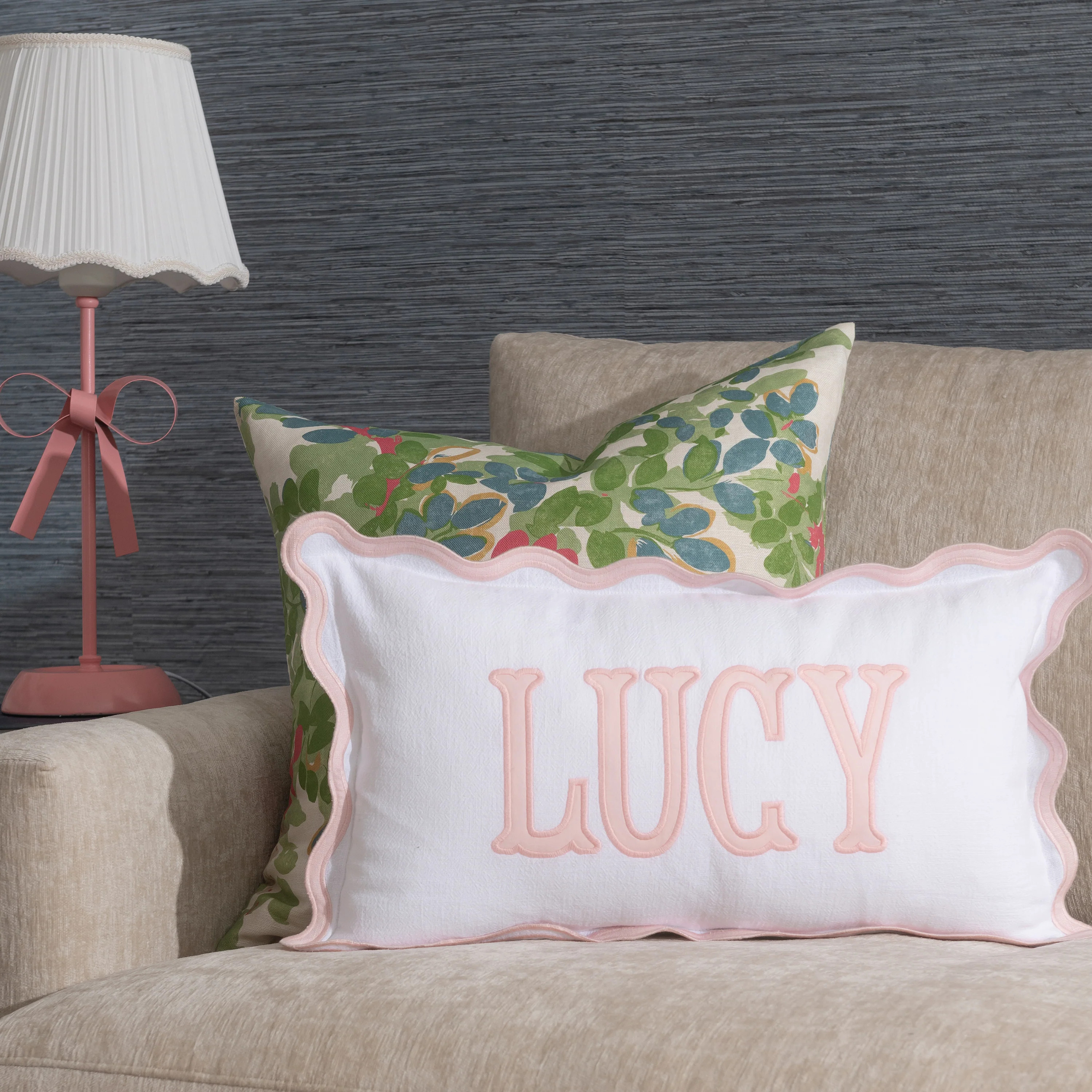 Light Pink x Baby Pink | Rooney Embroidery