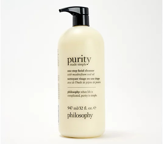 Make Your Selection: philosophy supersize purity facial cleanser 32oz | QVC