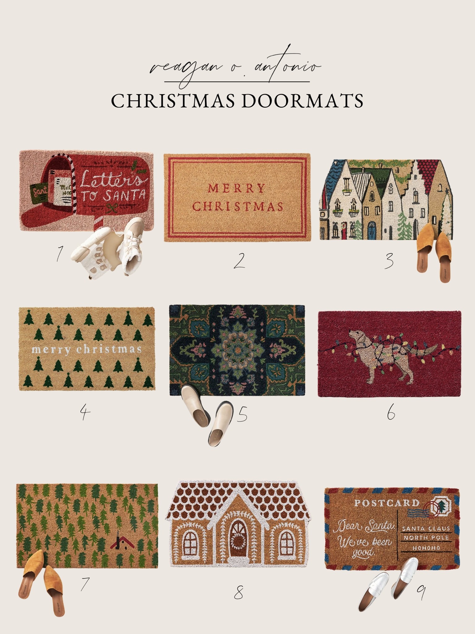 Christmas doormats for every budget - all under $50 ❤️ seasonal decor, Christmas decor, 

#LTKSeasonal #LTKhome #LTKHoliday