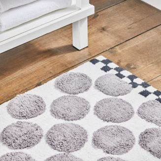 Mackenzie-Childs Sterling Dot Bath Rug  | Bloomingdale's | Bloomingdale's (US)