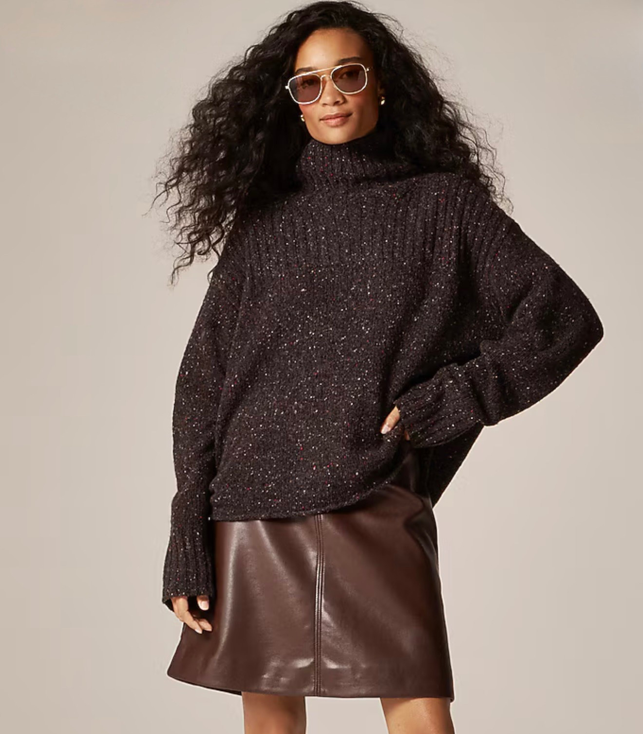 Coziest find of Cyber Monday 🤍 This J.Crew ribbed turtleneck sweater in the Donegal wool blend is 50% off today — now only $64 (reg. $128!). Perfect for winter layering, timeless styling, and that elevated everyday look.

✨ CYBER MONDAY EVENT: Price already marked 50% off
✨ Warm, ribbed texture + classic turtleneck
✨ A must-have J.Crew staple for the season

Shop it on my LTK before it sells out! #JCrewSale #CyberMondayDeals #WinterOutfitEssentials #LTKFaves #SweaterWeather Style

#LTKSaleAlert #LTKHoliday #LTKGiftGuide