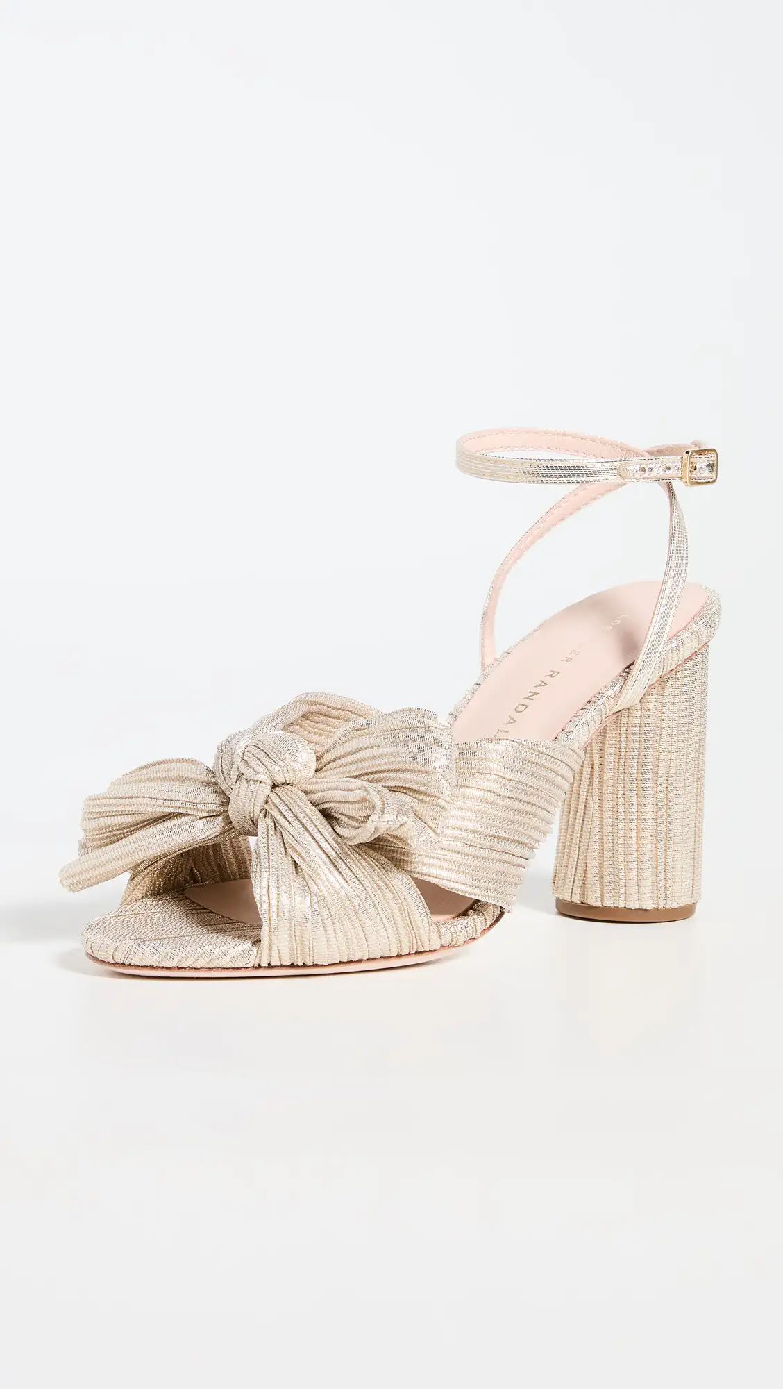 Loeffler Randall Camellia Knot Mules with Ankle Strap | Shopbop | Shopbop