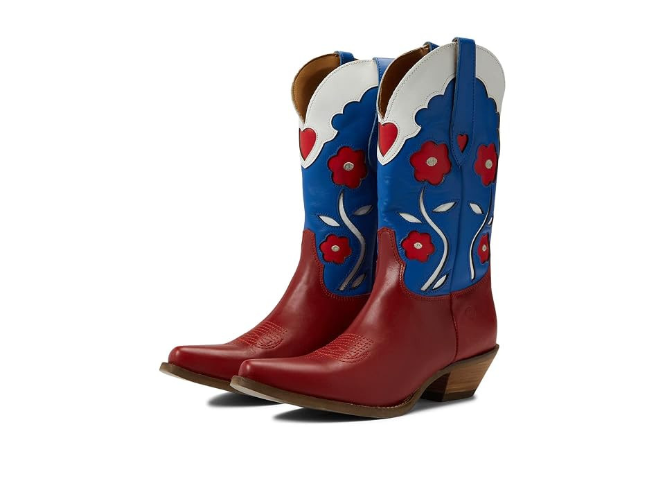 Dingo Comin Up Roses (Cranberry) Cowboy Boots | Zappos