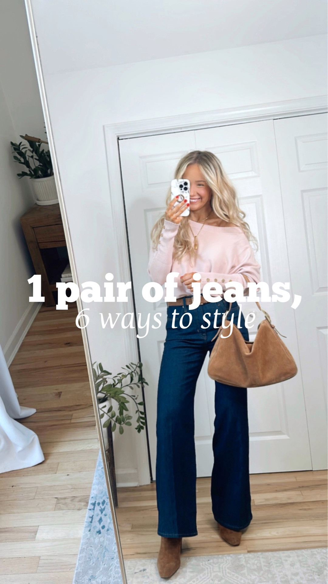 6 ways to style the same jeans! 💫✨

#LTKCyberWeek
