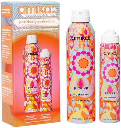 amika positively perked up dry shampoo duo | gift set for refreshing hair between wash days | Amazon (US)
