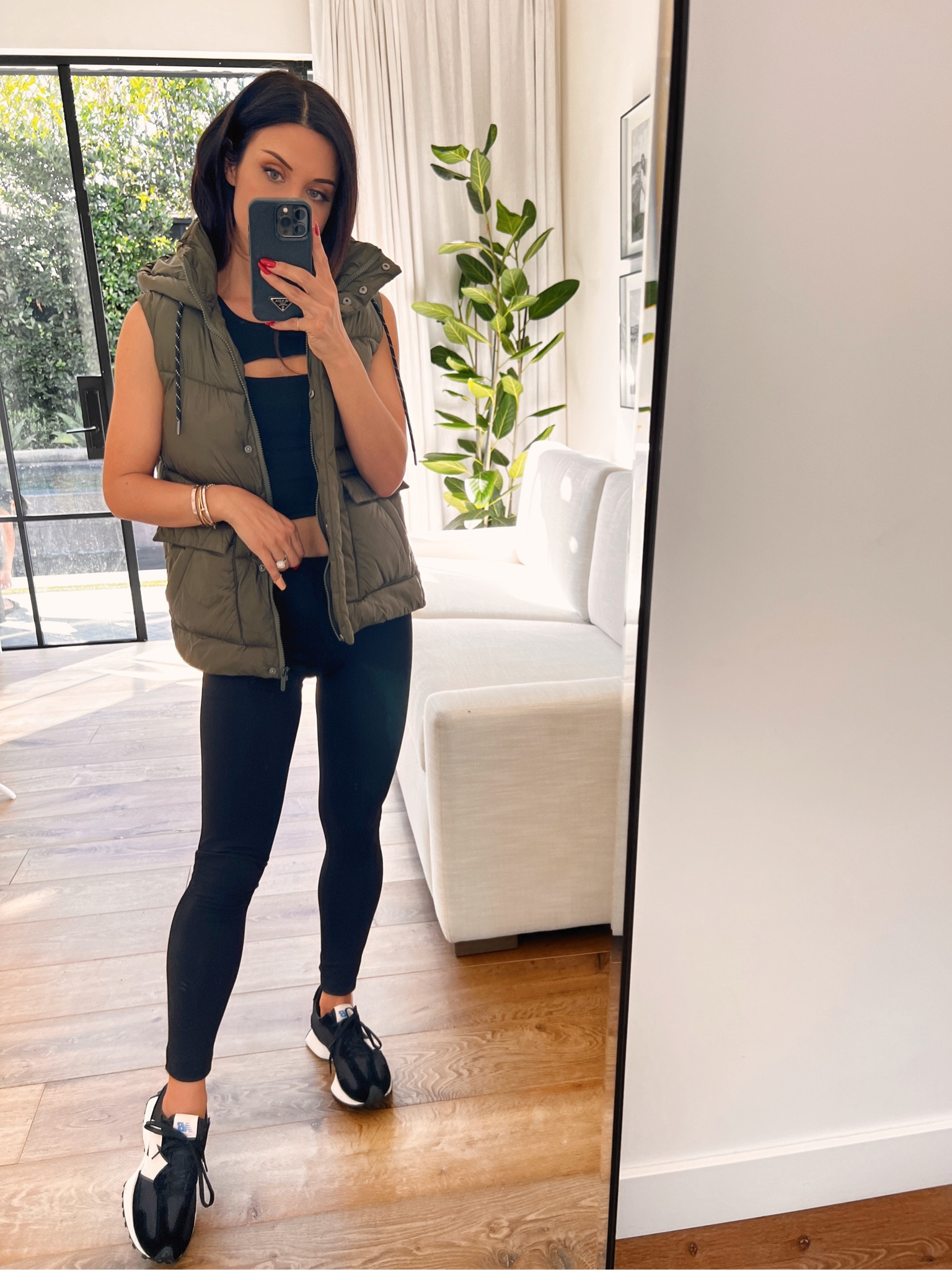 Nsale activewear favorites! Leggings are under $35 wearing a size small. Wearing an extra small in the vest 

#LTKxNSale #LTKsalealert #LTKunder50