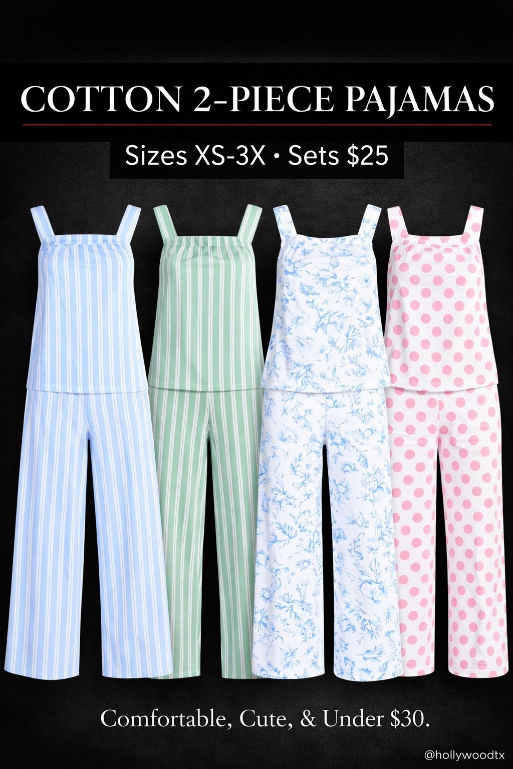 Comfy but still cute 👏🏾

These cotton 2-piece pajama sets are lightweight, breathable, and perfect for lounging or running quick errands.

Sets are $25 and currently available in sizes XS–3X.

#LTKHome #LTKPlusSize #LTKSeasonal