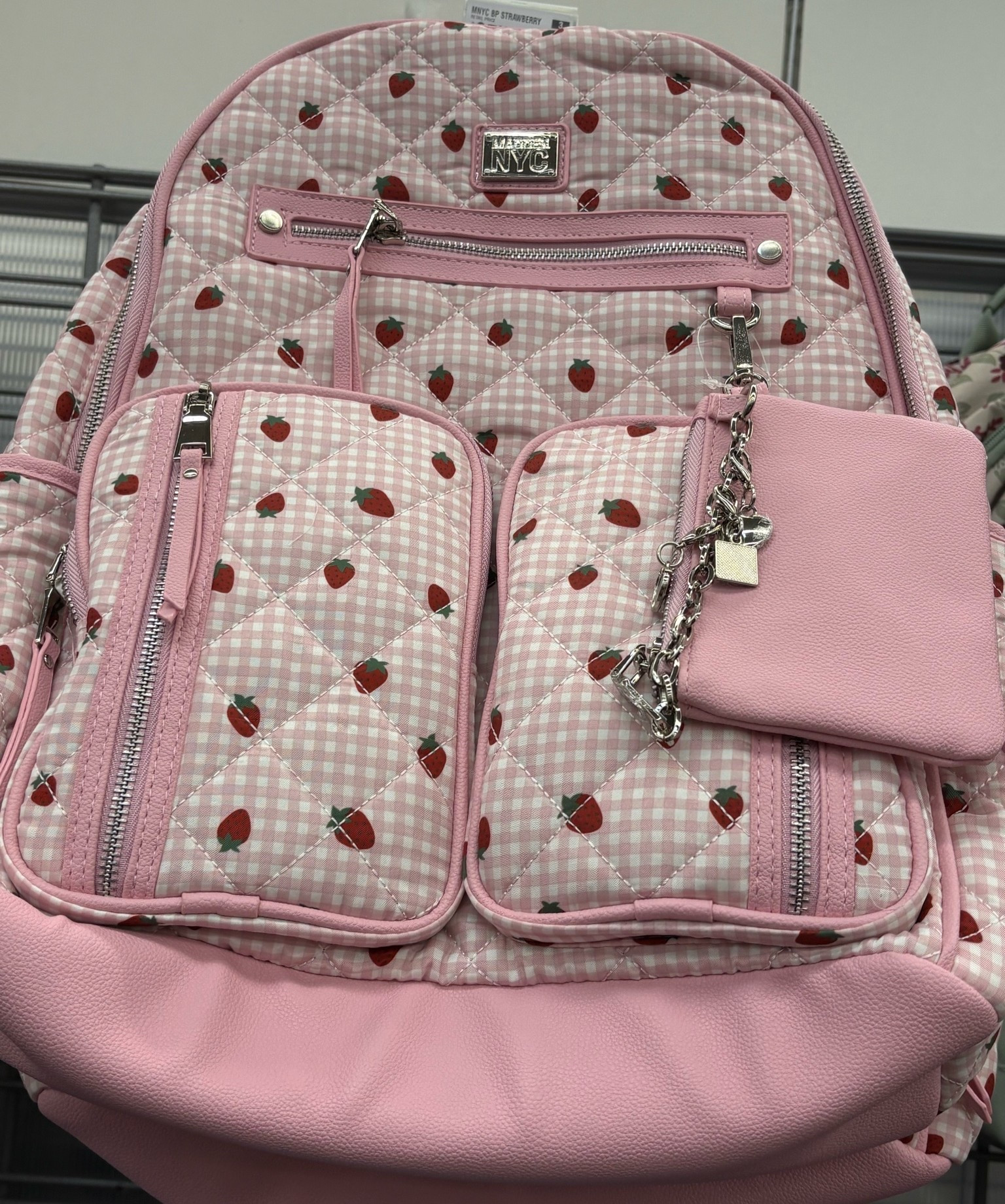 🍓 Madden NYC Double Pocket Dome Backpack | Pink Strawberry

The cutest backpack of the season just dropped! 🍓🎒💖 The Madden NYC Double Pocket Dome Backpack in Pink Strawberry is the perfect mix of fashion and function. Featuring an adorable strawberry-inspired pink design, this trendy backpack is ideal for school, college, work, travel, shopping, or everyday wear.

The double front pockets make it easy to keep your essentials organized, while the roomy interior gives you space for everything you need throughout the day. Whether you’re heading to class, commuting, or just love a cute statement bag, this backpack adds the perfect pop of color to any outfit.

If you’re obsessed with strawberry aesthetic, cute backpacks, pink accessories, and trendy handbags, this Madden NYC find deserves a spot in your collection! 🍓✨

#LTKStyle #MaddenNYC #Backpack #PinkBackpack #StrawberryAesthetic #CollegeStyle #BackToSchool #EverydayBag #WomensBackpack #CuteAccessories #AffordableFashion #LTKFinds

#LTKSeasonal