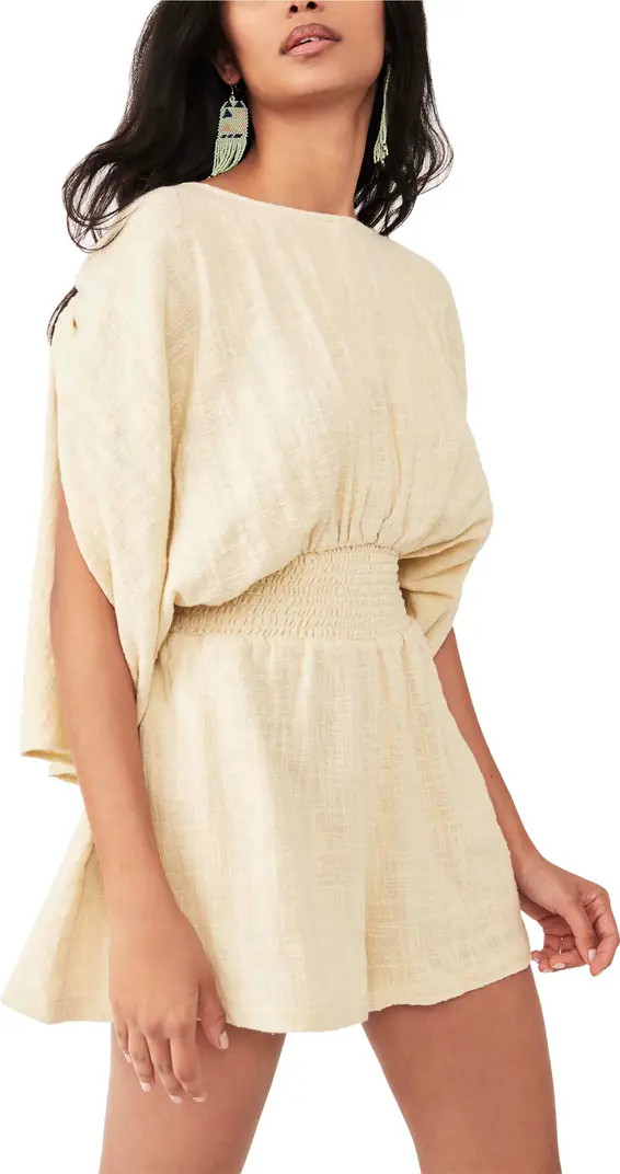 Pietro Tie Back Romper | Nordstrom