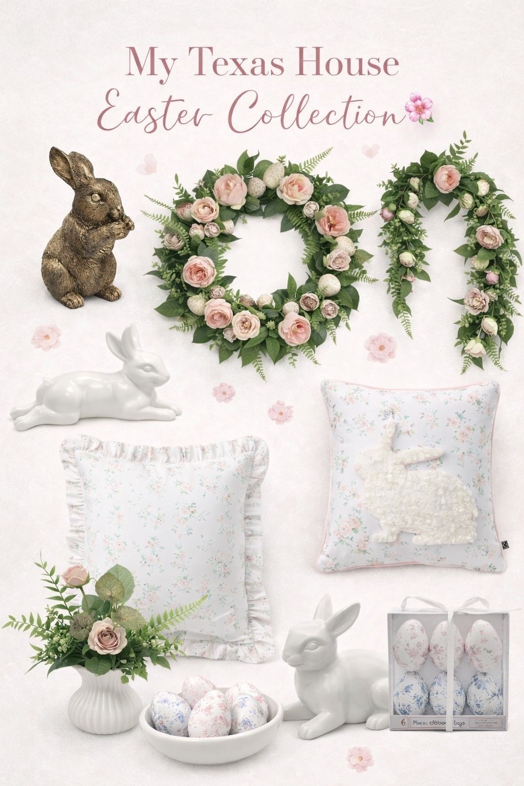 Soft, sweet, and ready for spring 🐇🌸
The new Easter pieces from My Texas House are bringing cozy charm and delicate florals into my home.


Soft, sweet, and ready for spring 🐇🌸
The new Easter pieces from My Texas House are bringing cozy charm and delicate florals into my home.

#LTKHome #LTKmomlife #LTKSaleAlert