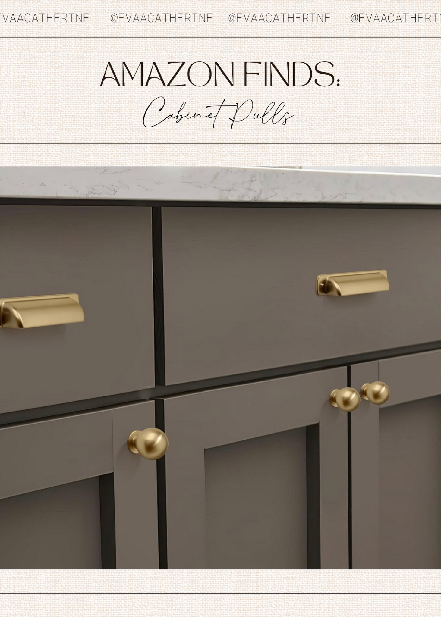 Shop my favorite cabinet hardware from my bathroom remodel🤌🏻