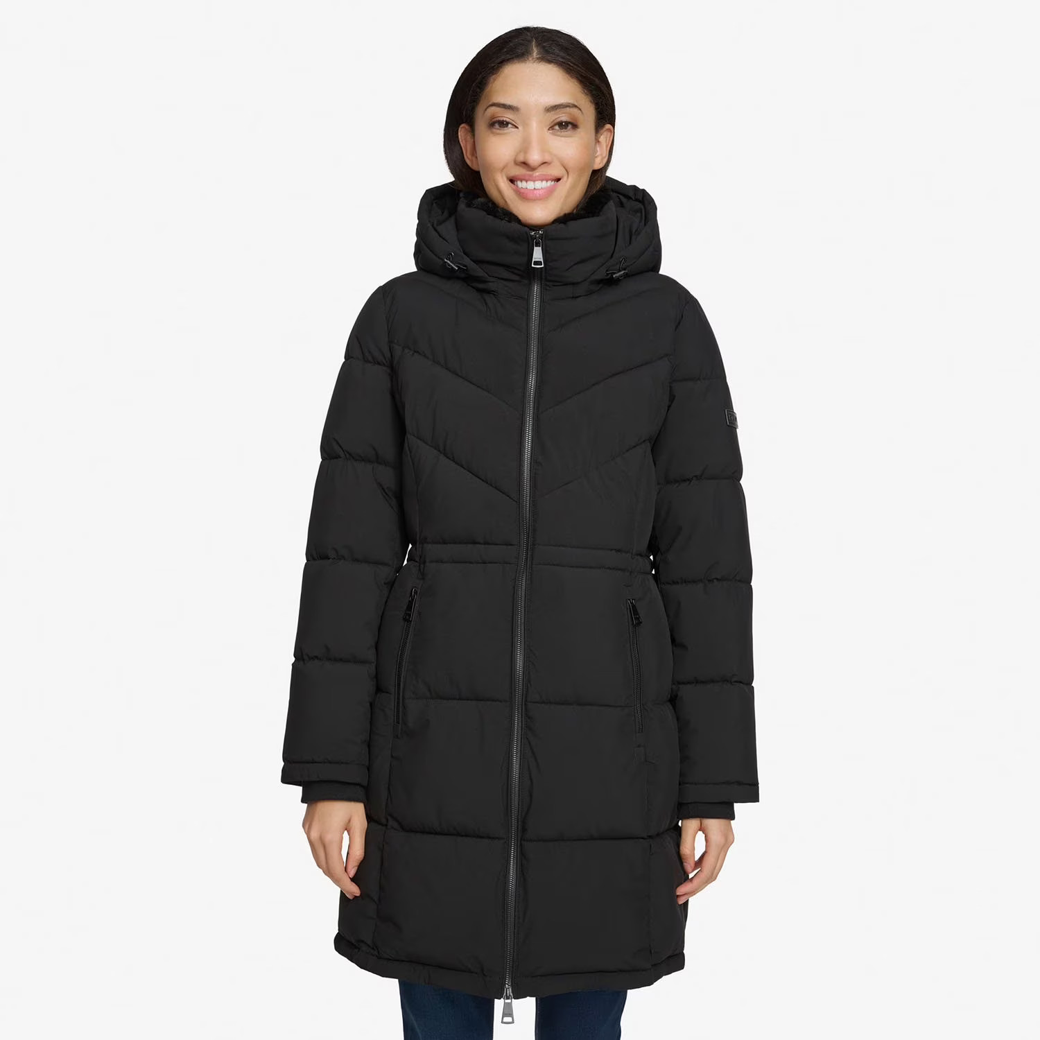 DKNY Women's Long Puffer Jacket | Sam's Club