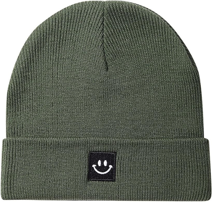 Paladoo Baby Beanie Knit Ski Hat with Cute Smiley Face for Girls Boys 0-7 Years | Amazon (US)