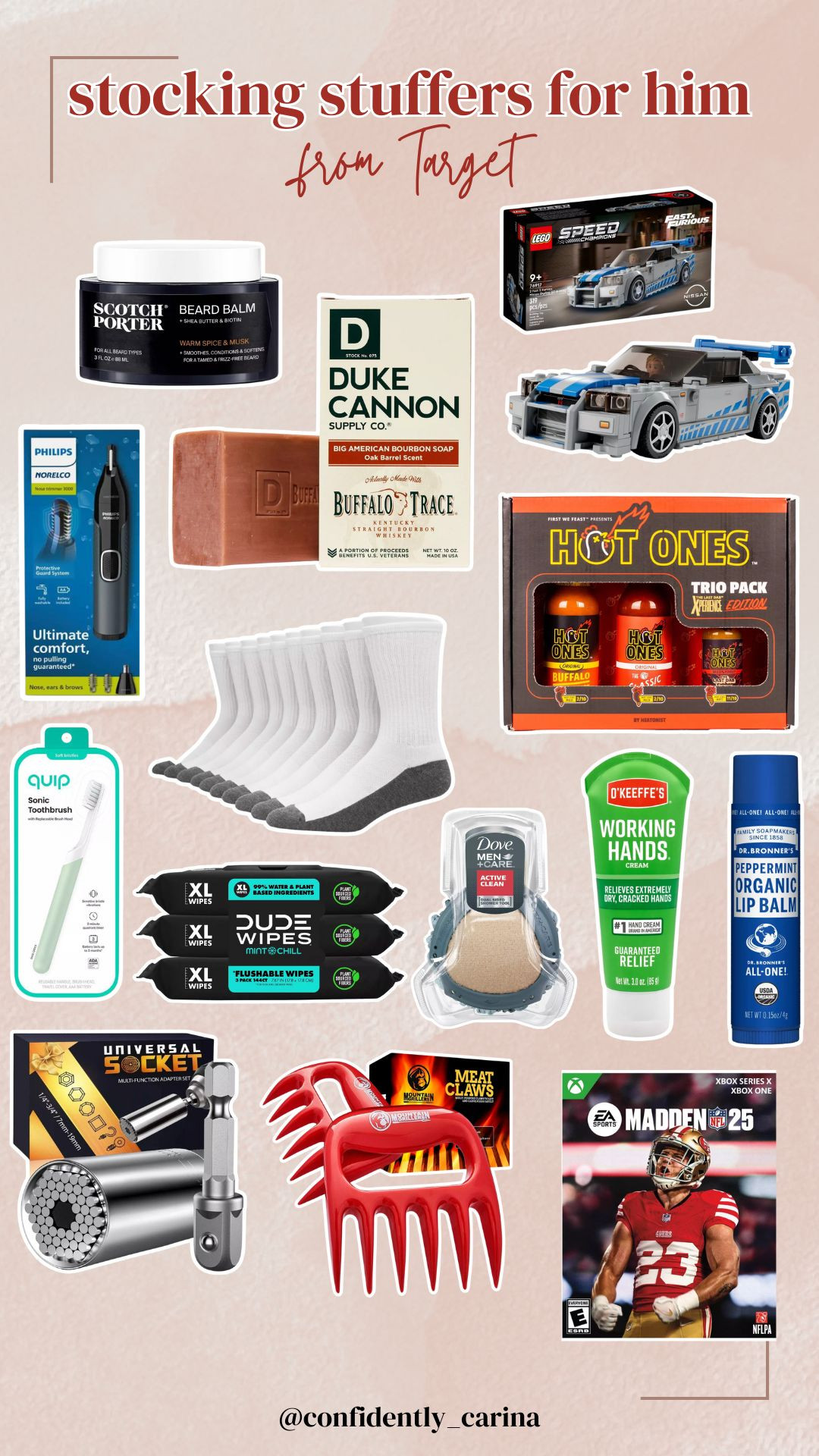 Sharing lots of stocking stuffers for him - all from Target!

stocking stuffers, stocking ideas, stocking ideas for him, gift ideas for him, gift guide for him, gift ideas 

 #LTKGiftGuide #LTKHoliday #LTKMens