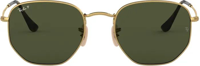 51mm Polarized Geometric Sunglasses | Nordstrom