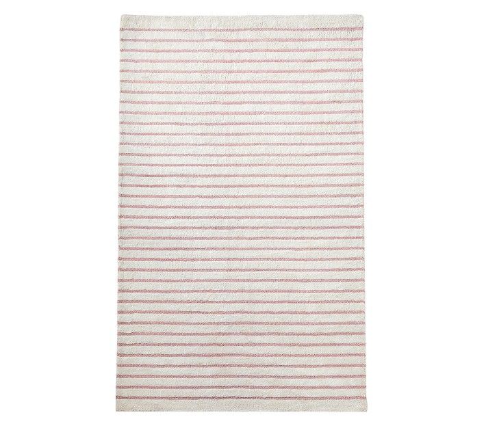 Performance Mini Stripe Rug | Pottery Barn Kids