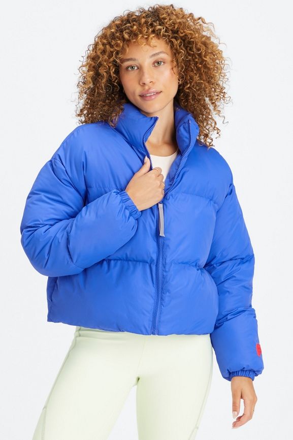 Wander Cropped Puffer | Fabletics - North America